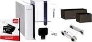 Evolis Edikio Flex Ensidig 12 Punkter/Mm 300Dpi Usb & Ethernet Kit Usb Kortskriver Ensidig Termotransfer Fargesublimering Oppløsning 300Dpi Maks 390 Kort/Time