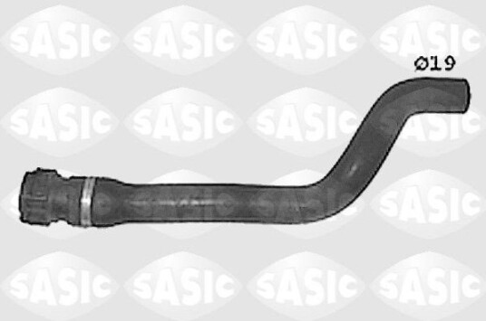 SASIC SWH4195 Radiatorslange SASIC SWH4195 Radiatorslange
