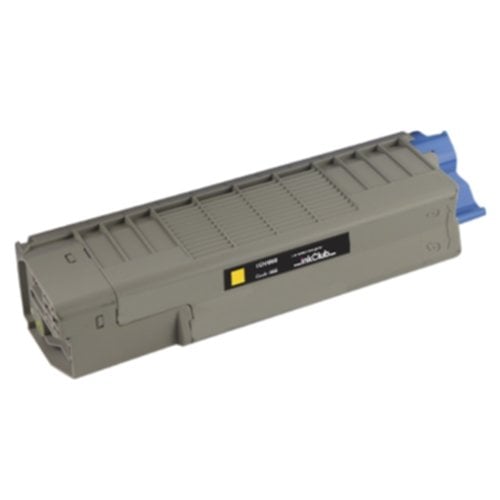 inkClub TOV080 Tonerkassett, erstatter Oki 44315305, gul, 6.000 sider