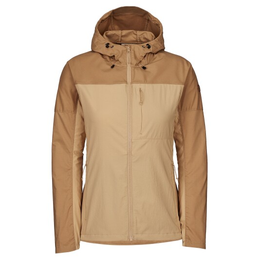 Fjellreven ABISKO MIDSUMMER JACKET W  DUNE BEIGE-BUCKWHEAT BROWN