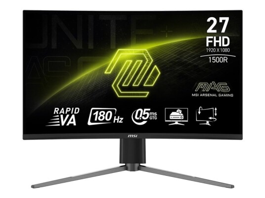 Msi Mag 27C6pf 68,6 Cm 27" 1920 X 1080 Pixlar Full Hd 0,5 Ms Svart Msi Mag 27C6pf 68,6 Cm 27" 1920 X 1080 Pixlar Full Hd 0,5 Ms Svart