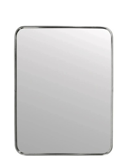 house doctor Wall Mirror Hdmirror Brushed Silver Finish Silver house doctor Wall Mirror Hdmirror Brushed Silver Finish Silver