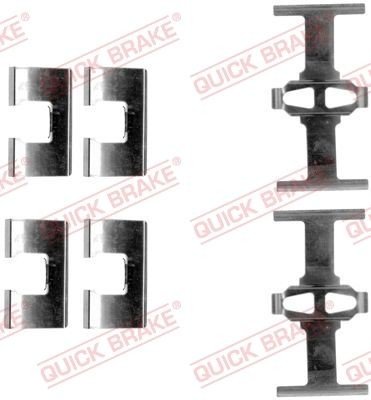 Tilbehørsett, skivebremse belegg QUICK BRAKE 109-1203