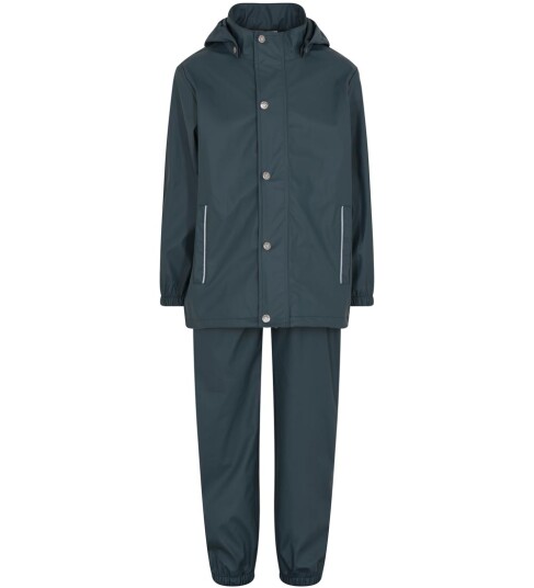 En Fant Rainwear Set Solid Blue 122