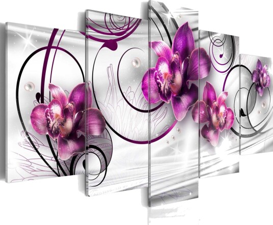 Bilde Orchids And Pearls 200x100 Artgeist sp. z o. o.