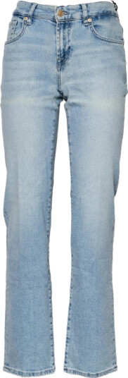 7 For All Mankind Dame Jeans Blå W28,