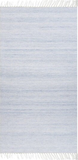 Flatvevd Malhia - Blå, 80x150 cm