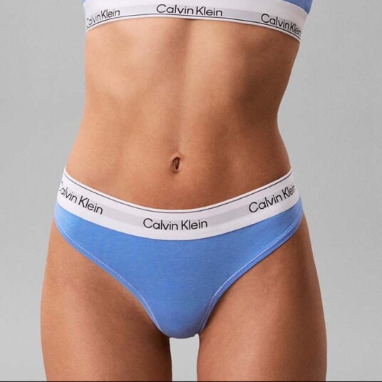 Calvin Klein Thong Blue XL Calvin Klein Thong Blue XL