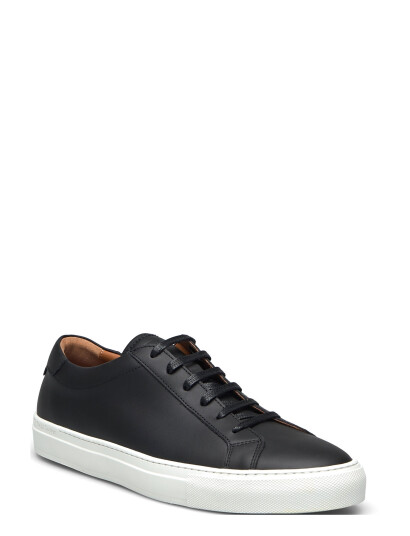 Polo Ralph Lauren Jermain Leather Sneaker - Black - 40 Polo Ralph Lauren Jermain Leather Sneaker - Black - 40