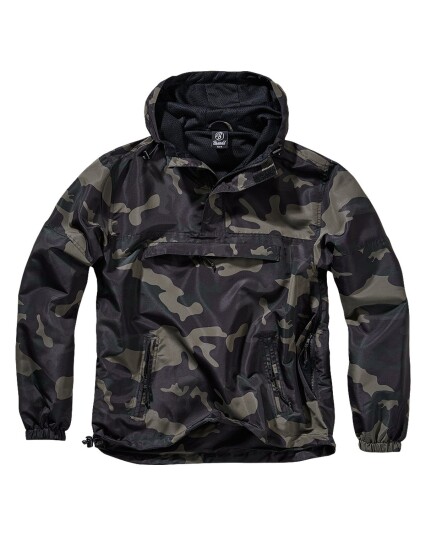 Brandit Sommer Windbreaker Svart Brun