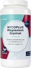 Nycoplus Magnesium Glysinat 120 stk – Høyt opptak