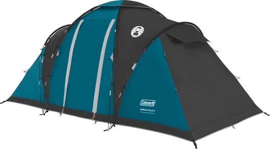 Coleman Spruce Falls 4 Familietelt for 4 Personer Ocean/Grå