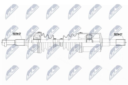 Nty Drivaksel NTY NPW CH 100