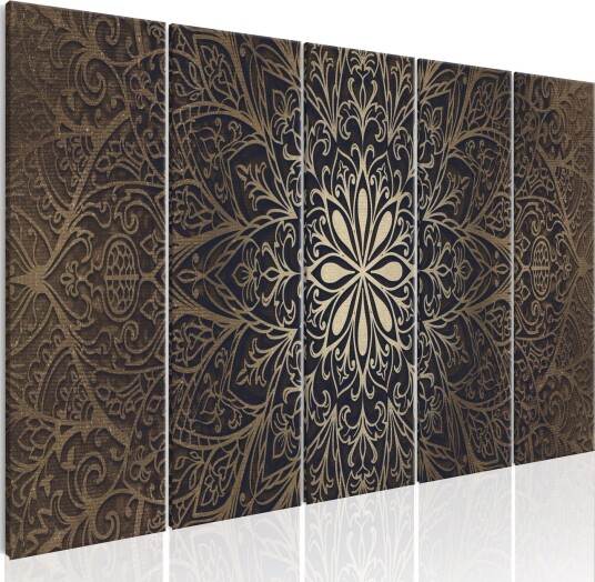 Bilde Brown Mandala 200x80 Artgeist sp. z o. o.