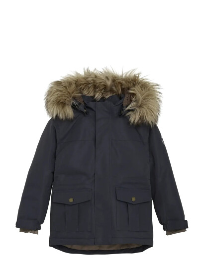 En Fant Jacket Solid Navy 92