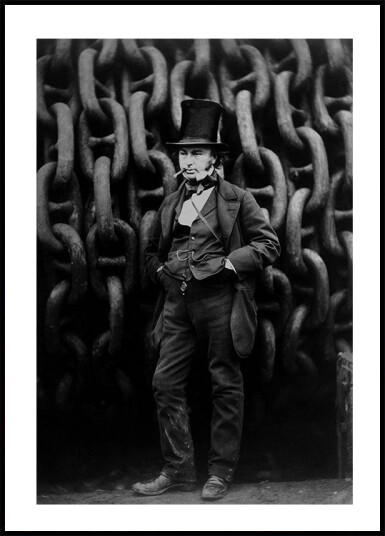 Chain Smoker Plakat Plakat / 100x150cm Chain Smoker Plakat Plakat / 100x150cm