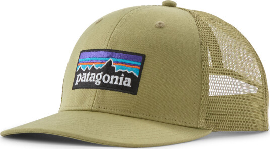 Patagonia P 6 Logo Trucker Hat Gumtree Green OneSize