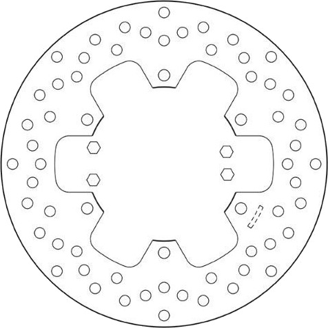 BREMBO 68B407H8 Bremseskive