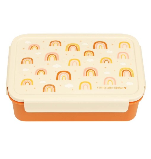 A Little Lovely Company Bento Matboks Regnbue A Little Lovely Company Bento Matboks Regnbue