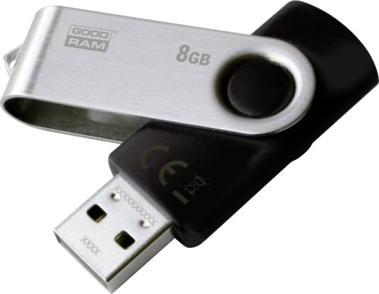 Goodram Uts2 Usb Flashdrive 8 Gb Usb 2.0 Sortering Goodram Uts2 Usb Flashdrive 8 Gb Usb 2.0 Sortering