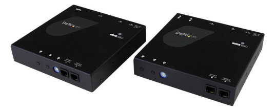 StarTech HDMI Over IP Extender - 1080p - HDMI Video and USB Over IP Distribution Kit with Video Wall Support - HDMI and USB Over LAN (ST12MHDLANU) - StarTech HDMI Over IP Extender - 1080p - HDMI Video and USB Over IP Distribution Kit with Video Wall Support - HDMI and USB Over LAN (ST12MHDLANU) -