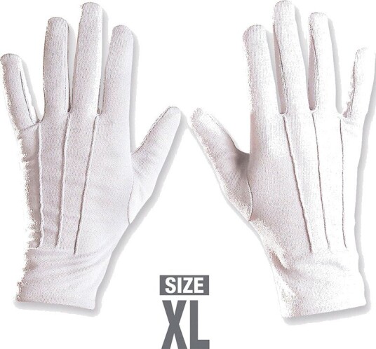 Hansker hvit XL Hansker hvit XL