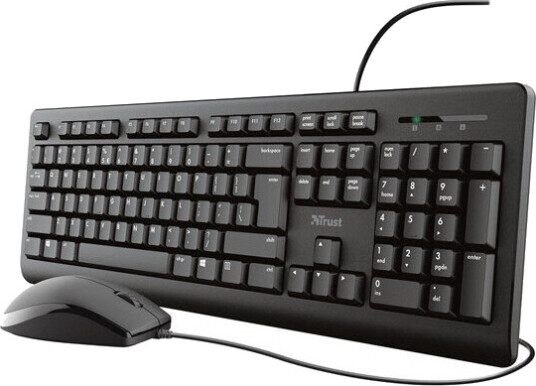Trust Primo - Tastatur & Mussett - Svart Trust Primo - Tastatur & Mussett - Svart