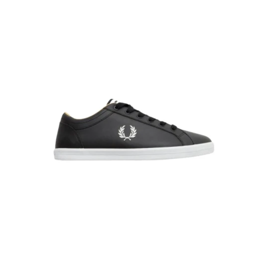 Fred Perry Herre Sko Svart 41 EU