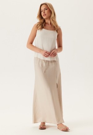 VERO MODA Vmpalina Long Skirt Silver Lining M