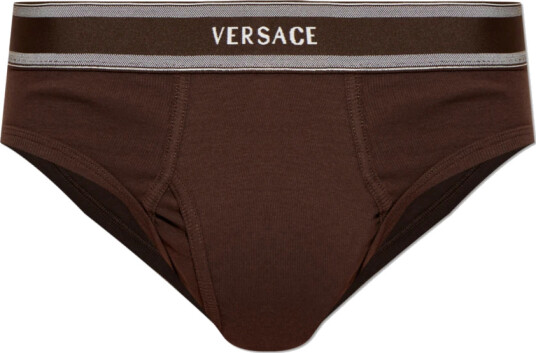 Versace Herre Undertøy Brun XL,