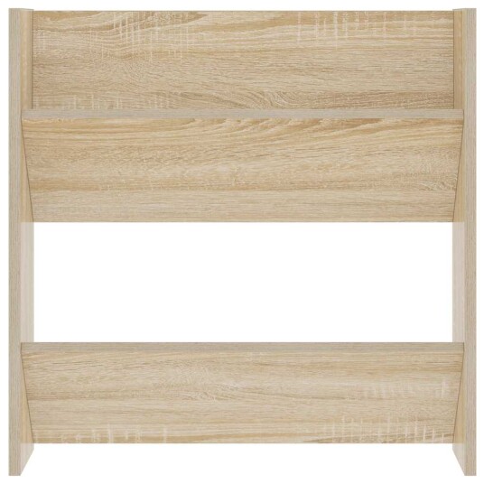 vidaXL Veggskoskap sonoma eik 60x18x60 cm sponplate