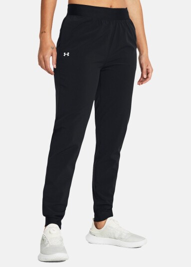 Under Armour Ua Rival Hi Rise Woven Pant Black M Lange Tights