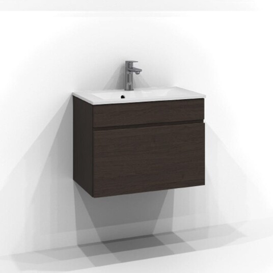 Svedbergs Poem Profil Servantskap D35 med 1 Skuff Brun ask / 60cm