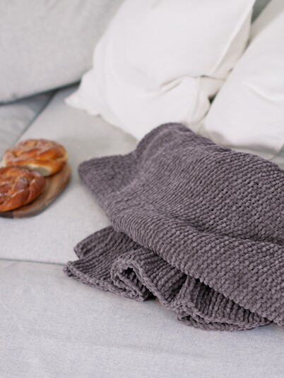 Garnius 24024 B Velvet touch teppe Grå