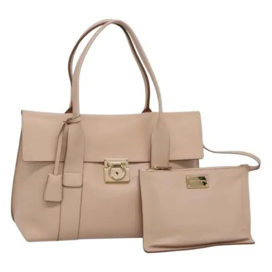 Salvatore Ferragamo Dame Beige