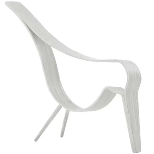 Cooee Design Woody Bird Dekorasjon Medium Hvit