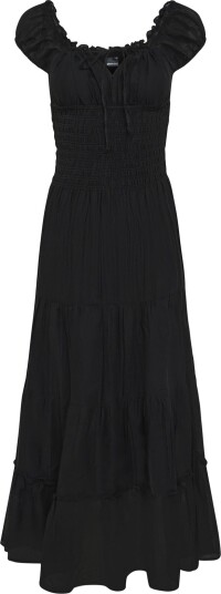 Gina Tricot Smock Dress Black XS Gina Tricot Smock Dress Black XS