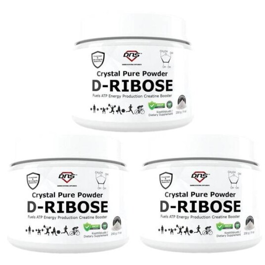 3 Pack 100% D Ribose Powder Creatine booster 3 x 250 gram 3 Pack 100% D Ribose Powder Creatine booster 3 x 250 gram
