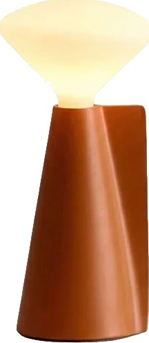 Mantle Portable Lamp Claycourt Orange Mantle Portable Lamp Claycourt Orange