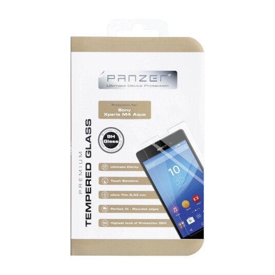 Panzer skærmbeskytter til Sony Xperia M4 Aqua