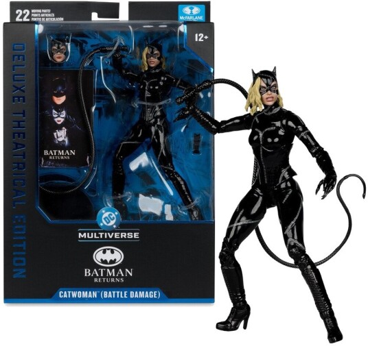 DC Multiverse  Battle Damaged Catwoman (Batman Returns) 7" Action Figure Deluxe Theatrical Edition