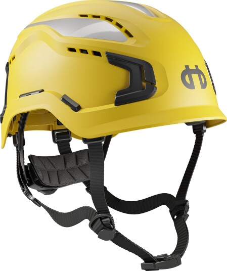 Hellberg Sector Ventilerad Vernehjelm Ventilert Gul, Hodebeskyttelse