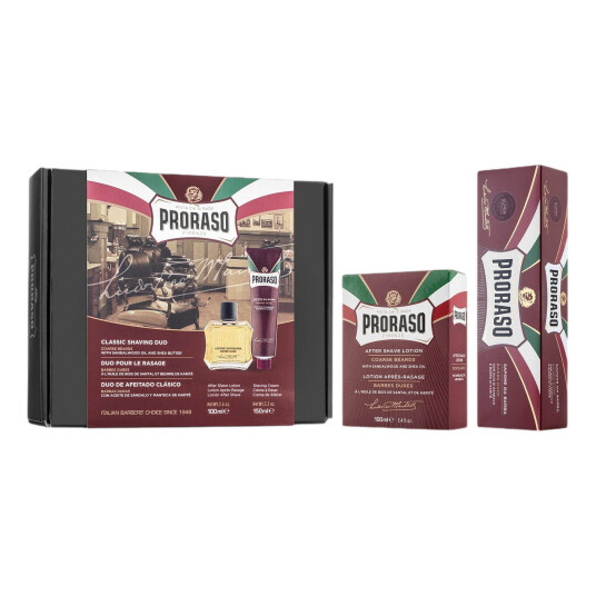 Proraso Classic Shaving Duo Set Sandalwood