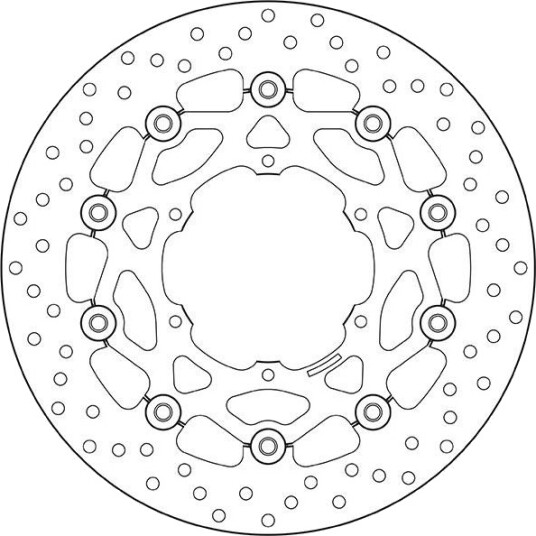 BREMBO 78B40896 Bremseskive