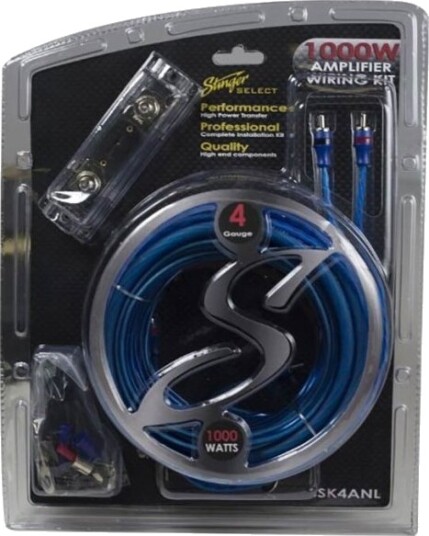 Stinger Kabelkit 2 Kanals 25Mm2 1000W