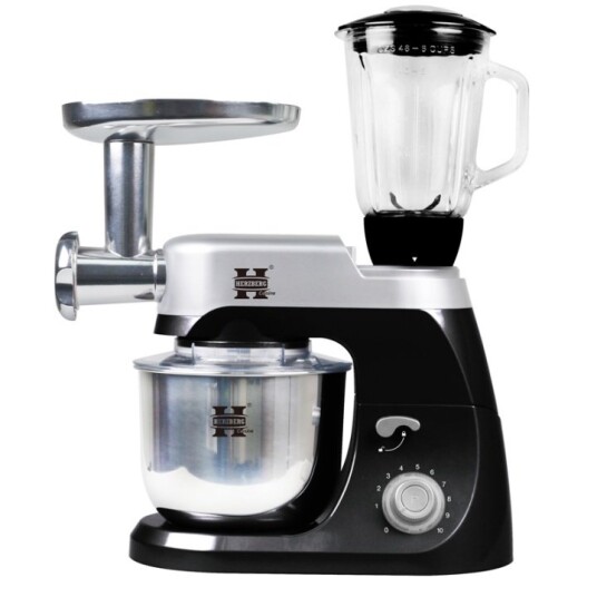 Herzberg HG-5029 Köksmaskin 1200W Svart Herzberg HG-5029 Köksmaskin 1200W Svart