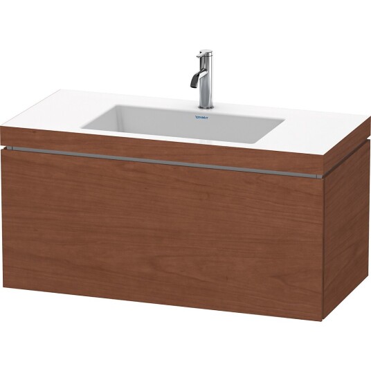 Duravit L-Cube Servantskap m/1 skuff 1000x500x480 mm Amerikansk Valnøtt