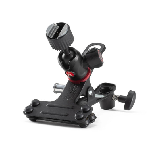 Manfrotto Spring Clamp 175F-2 m/blitzsko Klemme med blitssko og lampestativfeste Manfrotto Spring Clamp 175F-2 m/blitzsko Klemme med blitssko og lampestativfeste