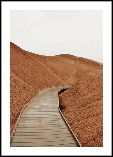 Painted Hills Boardwalk Plakat Plakat / 30x40cm