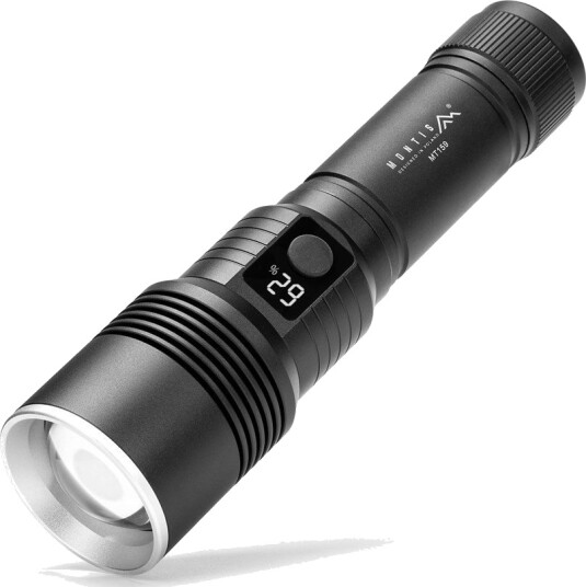 Montis MT159 LED Lommelykt - Oppladbar, 700lm, IPX4, USB-C - Svart Montis MT159 LED Lommelykt - Oppladbar, 700lm, IPX4, USB-C - Svart